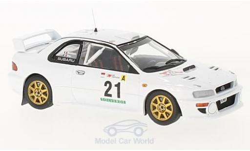 Subaru Impreza WRC 1/43 Trofeu WRC No.21 Rallye WM Rallye Portugal 1999 F. Dor/D. Breton modellino in miniatura