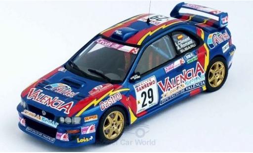 Subaru Impreza 1/43 Trofeu WRC No.29 Valencia Rallye WM Rallye San Remo 1999 L.Climent/A.Romani modellino in miniatura