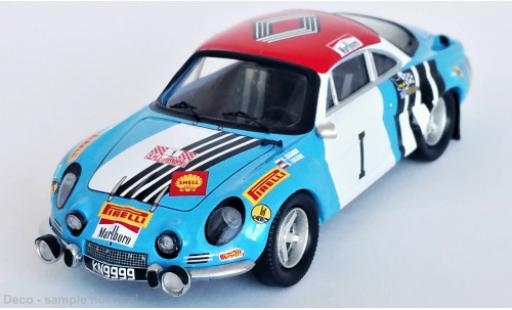 Alpine A110 1/43 Trofeu Renault No.1 Rallye EM Rallye Polen 1974 modellino in miniatura