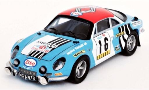 Alpine A110 1/43 Trofeu Renault No.16 Esso Rally WM Rally Portugal 1974 modellino in miniatura