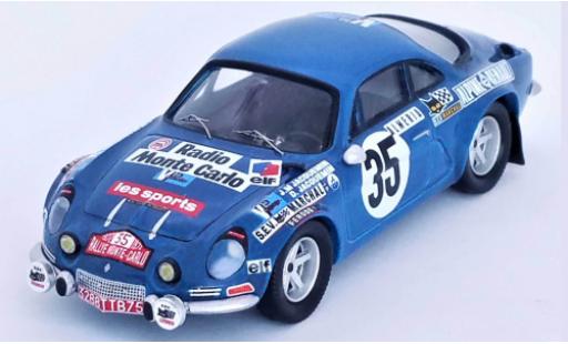 Alpine A110 1/43 Trofeu Renault No.35 Rallye WM Rallye Monte Carlo 1972 modellino in miniatura