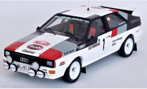 Audi Quattro 1/43 Trofeu No.1 Rallye WM Rallye Monte Carlo 1982 modellino in miniatura