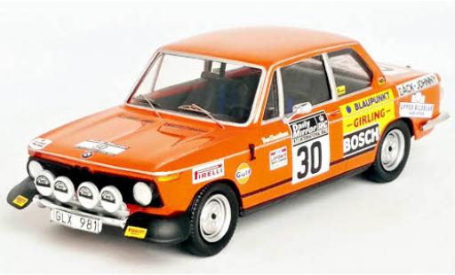 Bmw 2002 1/43 Trofeu No.30 Rallye WM RAC Rallye 1973 modellino in miniatura