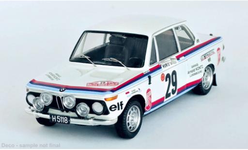 Bmw 2002 1/43 Trofeu Ti No.29 Rallye WM Rallye Monte Carlo 1975 modellino in miniatura