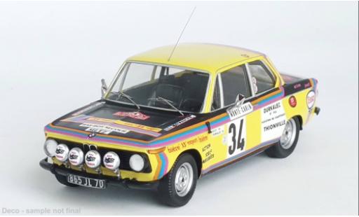 Bmw 2002 1/43 Trofeu Ti No.34 Rallye WM Rallye Monte Carlo 1975 modellino in miniatura