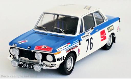 Bmw 2002 1/43 Trofeu Ti No.76 Rallye WM Rallye Monte Carlo 1973 modellino in miniatura