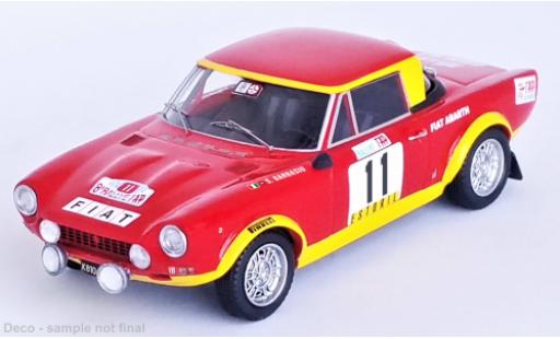 Fiat 124 1/43 Trofeu Abarth Rallye No.11 Rallye WM Rallye Portugal 1974 modellino in miniatura