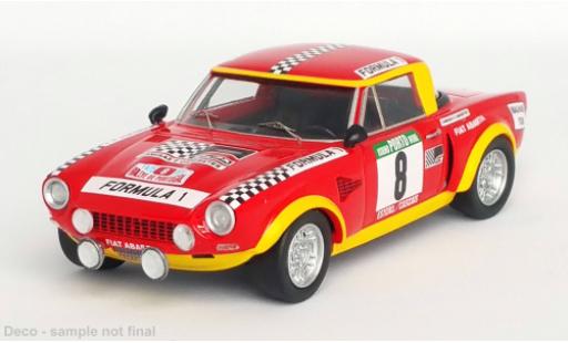 Fiat 124 1/43 Trofeu Abarth Rallye No.8 Rallye WM Rallye Portugal 1975 modellino in miniatura