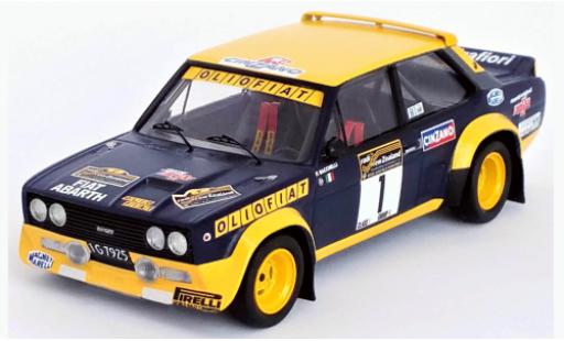 Fiat 131 1/43 Trofeu Abarth No.1 Olio Rallye WM Rallye Neuseeland 1977 modellino in miniatura