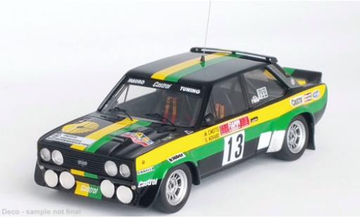 Fiat 131 1/43 Trofeu Abarth No.13 Rally Valle d Aosta 1980 modellino in miniatura