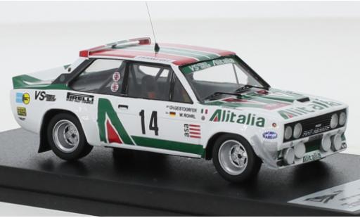 Fiat 131 1/43 Trofeu Abarth No.14 Alitalia Alitalia Rallye WM Rallye Monte Carlo 1979 modellino in miniatura