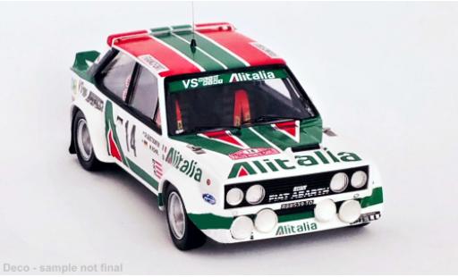 Fiat 131 1/43 Trofeu Abarth No.14 Alitalia Rallye WM Rallye Monte Carlo 1979 modellino in miniatura
