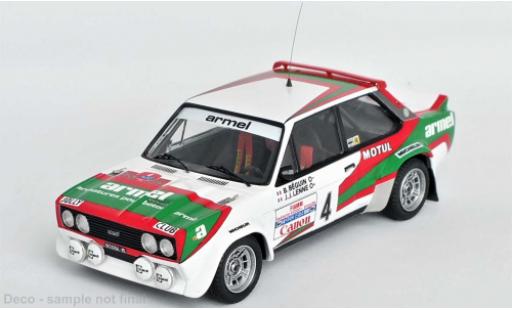 Fiat 131 1/43 Trofeu Abarth No.4 Rallye Elba 1981 modellino in miniatura