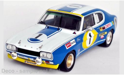 Ford Capri 1/43 Trofeu MK I 2600 RS No.1 24h Spa 1972 modellino in miniatura
