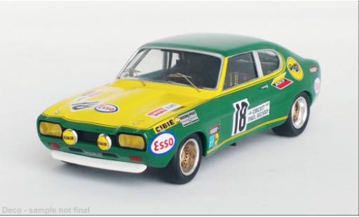 Ford Capri 1/43 Trofeu MK I 2600 RS No.18 6h Paul Ricard 1971 modellino in miniatura
