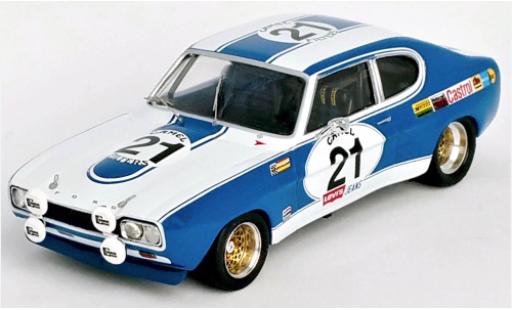 Ford Capri 1/43 Trofeu MK I 2600 RS No.21 24h Spa 1971 modellino in miniatura