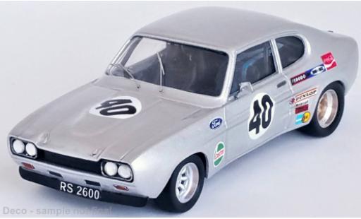 Ford Capri 1/43 Trofeu MK I 2600 RS No.40 Silverstone 1971 modellino in miniatura