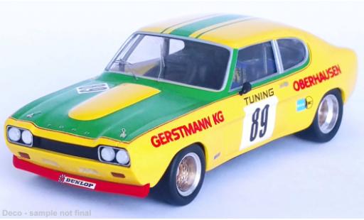 Ford Capri 1/43 Trofeu MK I 2600 RS No.89 Gerstmann tuning Nuerburgring 1972 modellino in miniatura