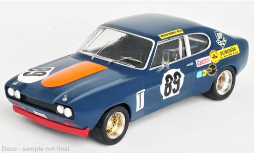 Ford Capri 1/43 Trofeu MKI RS 2600 No.89 1000 Km Nuerburgring 1972 modellino in miniatura