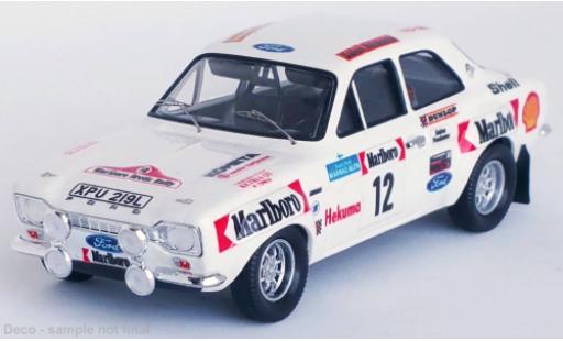 Ford Escort 1/43 Trofeu MK I No.12 Arctic Rally 1974 modellino in miniatura