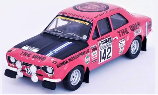 Ford Escort 1/43 Trofeu MK I RHD No.142 Rallye WM RAC Rallye 1973 modellino in miniatura
