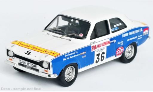 Ford Escort 1/43 Trofeu MK I RHD No.36 Donegal International Rally 1975 modellino in miniatura