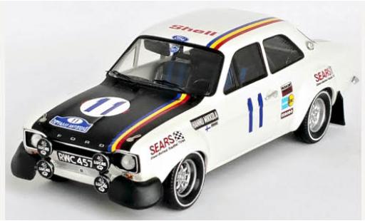Ford Escort 1/43 Trofeu MK I RS 1600 No.11 Rallye WM Rallye Acropolis 1972 modellino in miniatura