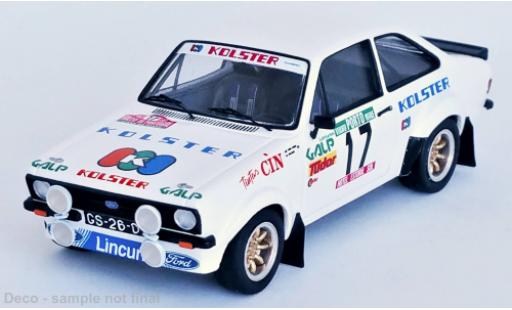 Ford Escort 1/43 Trofeu MK II No.17 Rallye WM Rallye Portugal 1983 modellino in miniatura