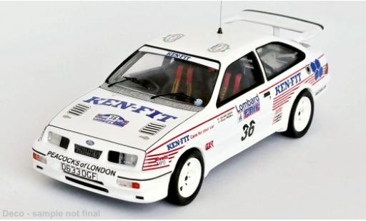 Ford Sierra 1/43 Trofeu RS Cosworth RHD No.36 Rallye WM RAC Rallye 1987 modellino in miniatura