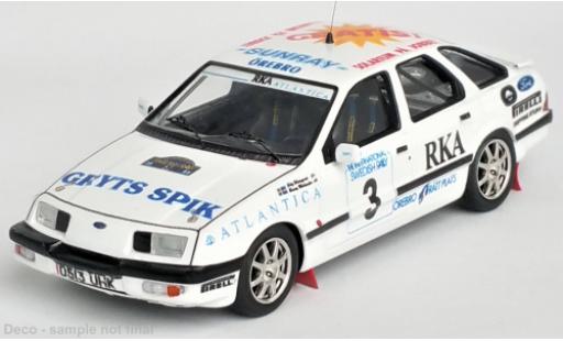 Ford Sierra 1/43 Trofeu XR 4x4 No.3 Rallye WM Rallye Suède 1988 modellino in miniatura