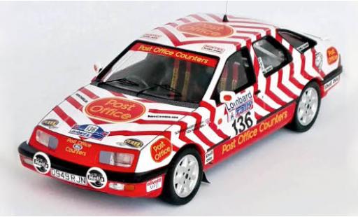 Ford Sierra 1/43 Trofeu XR 4x4 RHD No.136 Rallye WM RAC Rallye 1987 modellino in miniatura