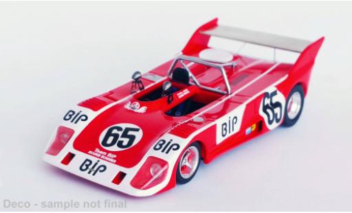 Lola T292 1/43 Trofeu RHD No.65 1000 Km Spa 1973 modellino in miniatura