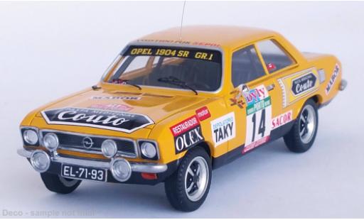 Opel Ascona 1/43 Trofeu A No.14 Rallye WM Rallye Portugal 1976 modellino in miniatura