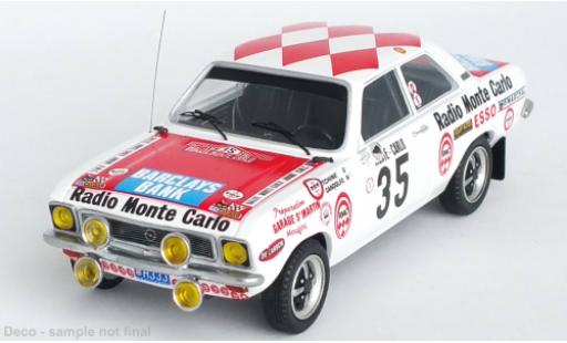 Opel Ascona 1/43 Trofeu A No.35 Radio Monte Carlo Rallye WM Rallye Monte Carlo 1975 modellino in miniatura