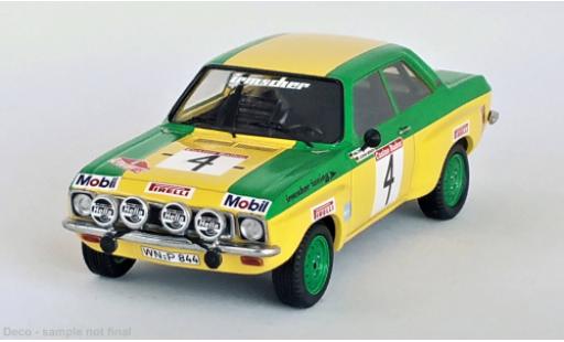 Opel Ascona 1/43 Trofeu A No.4 Rallye EM Alpenfahrt 1973 modellino in miniatura