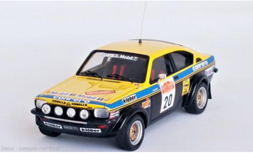 Opel Kadett 1/43 Trofeu C GT/E No.20 Rallye WM Rallye San Remo 1977 modellino in miniatura