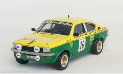 Opel Kadett 1/43 Trofeu C GT/E No.20 Rallye Ypres 1977 modellino in miniatura