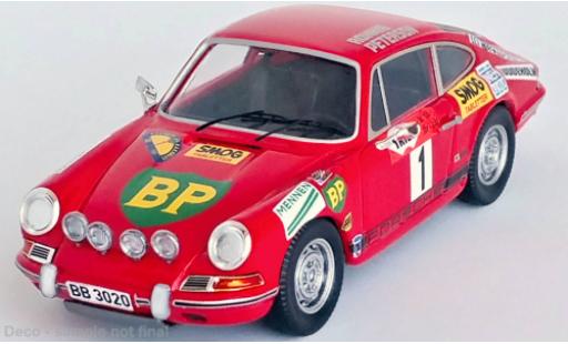 Porsche 911 1/43 Trofeu L No.1 Rallye Suède 1970 modellino in miniatura