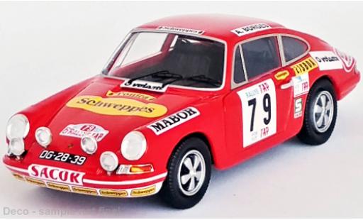Porsche 911 1/43 Trofeu S No.79 Rallye Portugal 1972 modellino in miniatura
