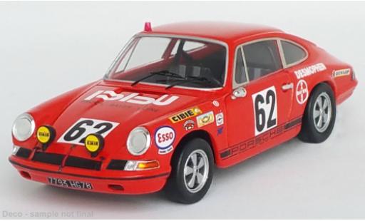 Porsche 911 1/43 Trofeu S/T No.62 24h Le Mans 1970 modellino in miniatura