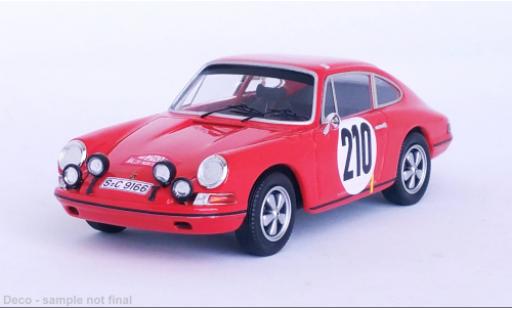 Porsche 911 1/43 Trofeu T No.210 Rallye Monte Carlo 1968 modellino in miniatura