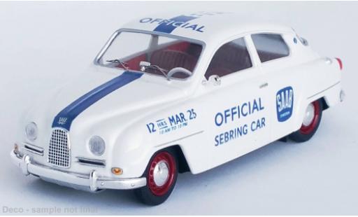 Saab 96 1/43 Trofeu Official Car 12h Sebring 11 modellino in miniatura