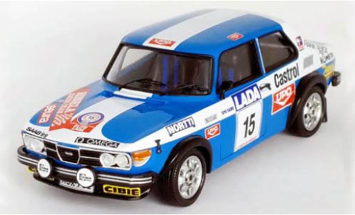 Saab 99 1/43 Trofeu No.15 Rallye WM 1000 Lakes Rallye 1977 modellino in miniatura