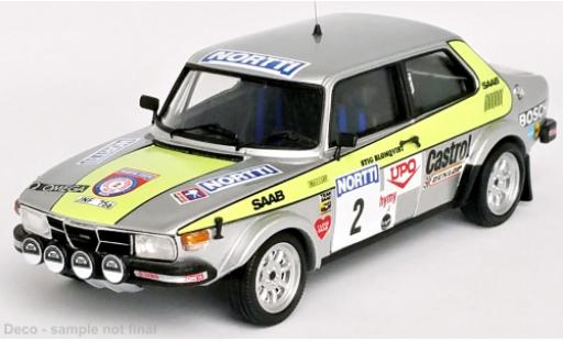 Saab 99 1/43 Trofeu No.2 Rallye WM 1000 Lakes Rallye 1976 modellino in miniatura
