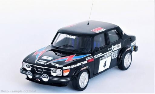 Saab 99 1/43 Trofeu No.4 Circuit of ireland 1979 modellino in miniatura