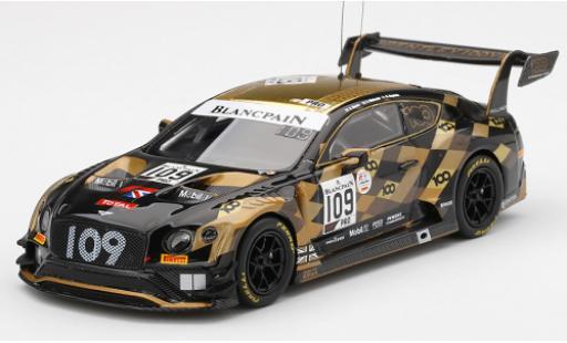 Bentley Continental 1/43 TrueScale Miniatures GT3 RHD No.109 M-Sport Team 24h Spa 2019 R.Baptista/C.MacLeod/S.Morris modellino in miniatura