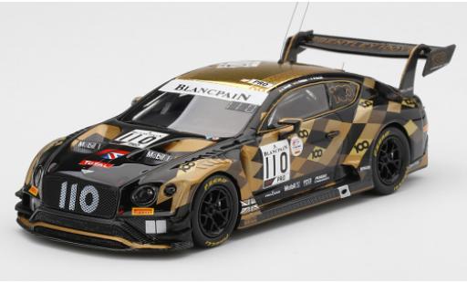 Bentley Continental 1/43 TrueScale Miniatures GT3 RHD No.110 M-Sport Team 24h Spa 2019 P.Derani/L.Ordonez/A.Soucek modellino in miniatura