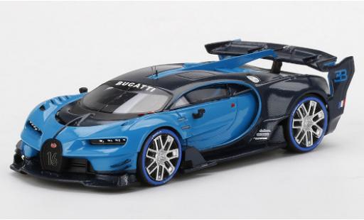 Bugatti Vision 1/43 TrueScale Miniatures Gran Turismo blu modellino in miniatura