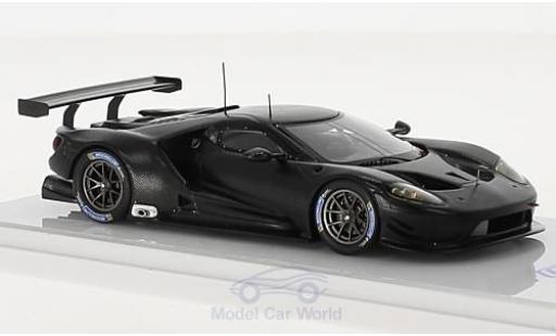 Ford GT 1/43 TrueScale Miniatures nero 2016 E Test Car modellino in miniatura