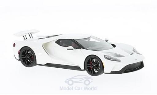 Ford GT 1/43 TrueScale Miniatures bianco North American International Auto Show modellino in miniatura